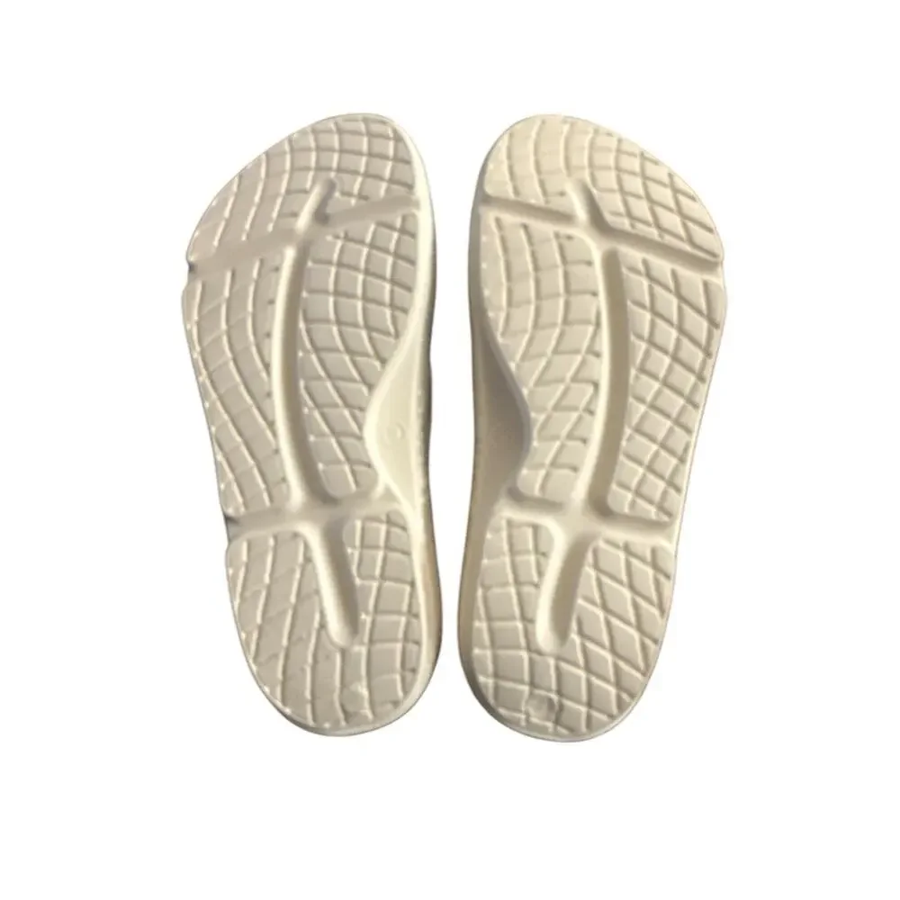 Hurley Injection Flip Flops Mens Size 9 White Casual Non-Slip Sandals